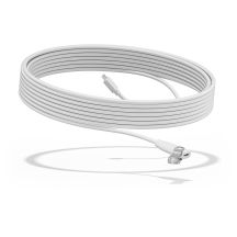 Logitech Rally Mic Pod Extension Cable White