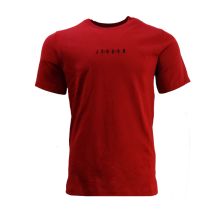 Air Jordan Jumpman Embroidered Air Crew Red Men's T-shirt - DM3182-689