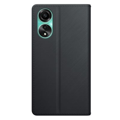 7. 3mk Wallet Case for Oppo A78 4G - Black