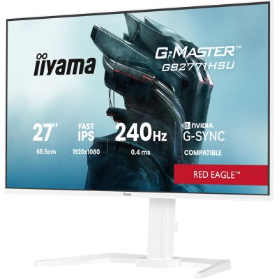 13. iiyama G-MASTER GB2771HSU-W1 computer monitor 68.6 cm (27") 1920 x 1080 px Full HD LCD White
