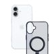 14. 3mk Smoke Case Mag&Stand for Apple iPhone 16 - black