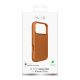2. Puro Icon Mag Pro Liquid Silicone Case for iPhone 17 Pro, MagSafe Compatible, with Camera Protection and Aluminum Buttons - Orange