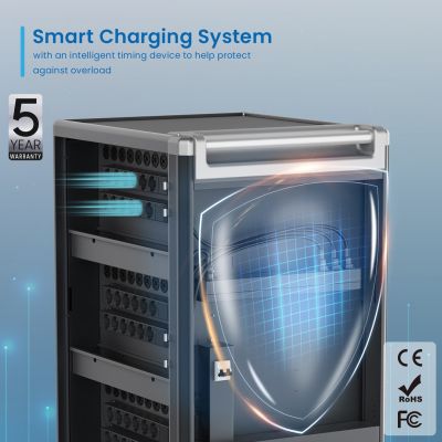 4. EWENT CHARGING CABINET FOR 36 LAPTOP 15.6" 36 SLOTS