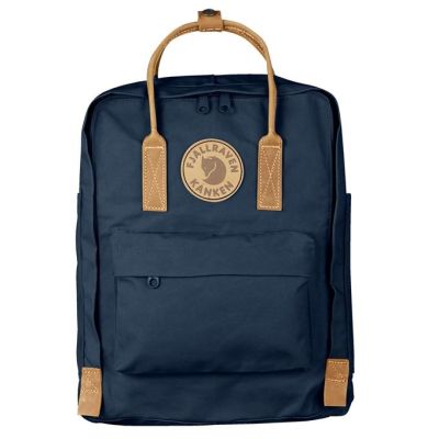 Fjällräven Kanken No. 2 Backpack Hiking Backpack Navy Blue (Navy) Cotton, Leather, Polyester