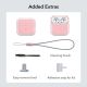 6. ESR Orbit Halolock MagSafe case for AirPods 4 - pink