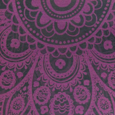 8. Gaiam Plum Sundial Yoga Mat 6 mm 62572