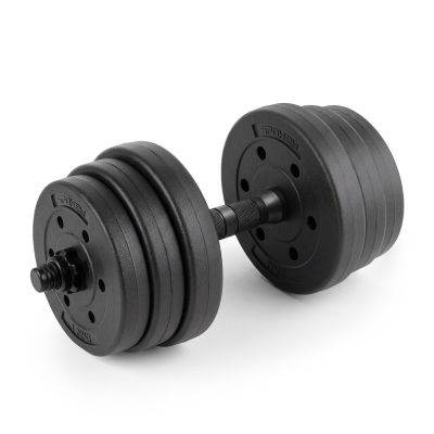 19. 4-in-1 Weight Set (Barbell, Dumbbells, Kettlebell, Push-Up Handles) Spokey PONDUS SET 20 kg