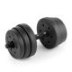19. 4-in-1 Weight Set (Barbell, Dumbbells, Kettlebell, Push-Up Handles) Spokey PONDUS SET 20 kg
