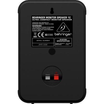3. A pair of Behringer 1C-BK studio monitors