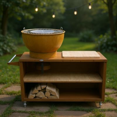 4. Heat Trolle HBBQ.005R rusty garden kitchen