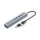 2. Conceptronic HUBBIES20G Hubs and Hubs USB 3.2 Gen 1 (3.1 Gen 1) Type-C 5000 Mbit/s Gray