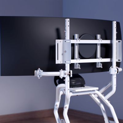 5. Oplite 103865 Flight/Racing Simulator Monitor Stand