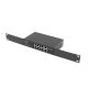 7. Lanberg Switch PoE+ Rack 10"/19" RSFE-8P-2GE-120