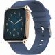 5. Smartwatch Gravity Rose Gold Navy Blue 2 Straps GT17-2