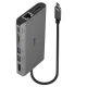 7. Lindy 43323 Docking Station Wired USB 3.2 Gen 1 (3.1 Gen 1) Type-C Black, Gray