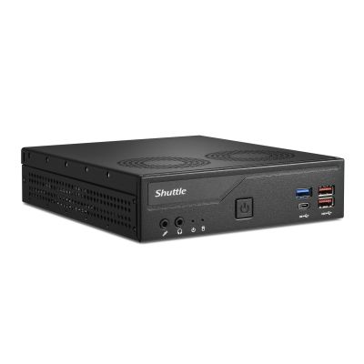3. Shuttle DH770 Barebones PC Size 1.35L Black Intel H770 LGA 1700