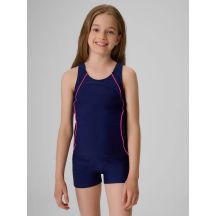 Girls' one-piece swimsuit 4F 4FJRSS26USWSF148-31S