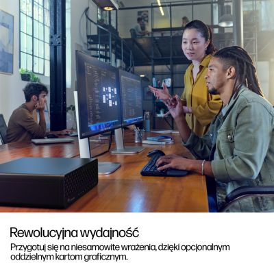 244. HP EliteDesk 8 SFF G1i AI Intel Core Ultra 5 235 16GB DDR5-SDRAM 512GB SSD Windows 11 Pro PC AI PC Black