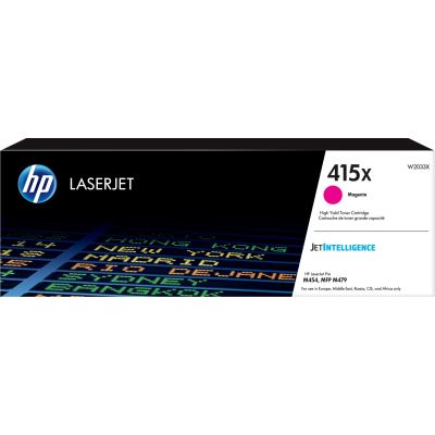 2. HP Red Toner HP 415X, HP415X=W2033X, 6000 pages