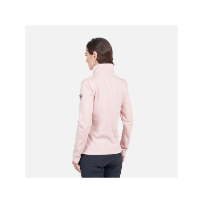 2. Rossignol W Resort 1/2 Zip T-Shirt Pink