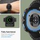 11. Spigen Liquid Air Case for Samsung Galaxy Watch 8 Classic 46mm - Black