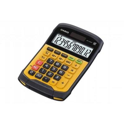 7. CASIO WATERPROOF OFFICE CALCULATOR WM-320MT-S, 12-digit display, Removable keyboard, 108.5x168.5, Water and dirt resistance level: IP54
