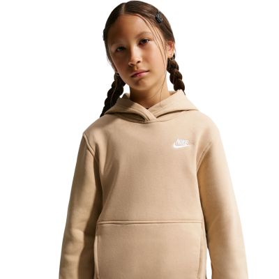 3. Nike Sportswear Club Fleece Beige Kids' Sweatshirt FD3000 286
