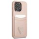 4. Guess GUHCP13LPSATPP iPhone 13 Pro / 13 6.1 "pink / pink hardcase SaffianoTriangle Logo Cardslot