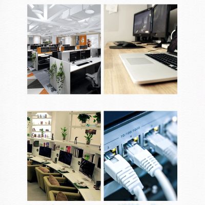 9. Ugreen LAN Ethernet U/UTP Cat. 6 1000Mbps 15m Black (NW102)