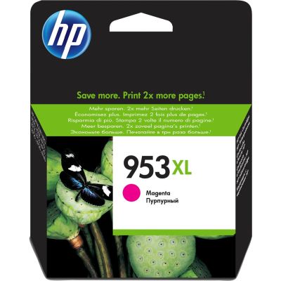 HP 953XL Red Ink Cartridge, HP953XL=F6U17AE, 1600 pages