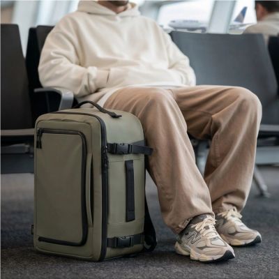 11. Tech-Protect Defender S50 Backpack for Ryanair & Wizzar, 20L Laptop - Olive