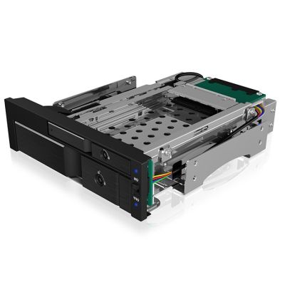 2. ICY BOX IB-173SSK 13.3 cm (5.25") Storage Drive Tray Black