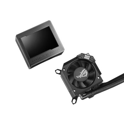 6. ASUS ROG Ryujin III 240 ARGB Processor All-in-one Liquid Cooler 12 cm Black 1 pc.