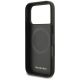 7. Mercedes Leather The Move MagSafe Case for iPhone 17 Pro - Black