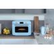 13. Smeg COF01PBEU Small Blue Steam Oven Buttons, Rotary