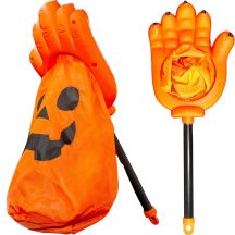 Halloween Candy Bucket Bag Orange