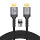 Tech-Protect UltraBoost HDMI 2.1 4K 120HZ / 8K 60HZ cable 300 cm - black