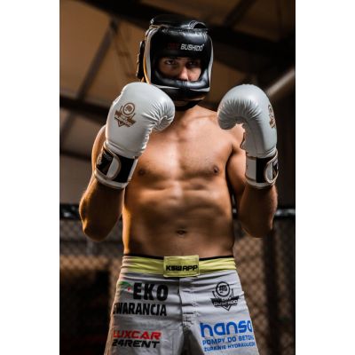 22. Boxing helmet with visor M – Ninja