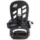 3. K2 YOU+H Black Junior Snowboard Bindings