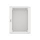 2. Lanberg WF01-6615-10S rack cabinet (15U; 769mm / 600mm / 600 mm; wall-mounted; Glass; 19''; gray)