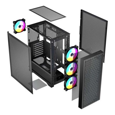 5. LOGIC DART PRO ARGB MIDI USB TYPE-C CASE BLACK