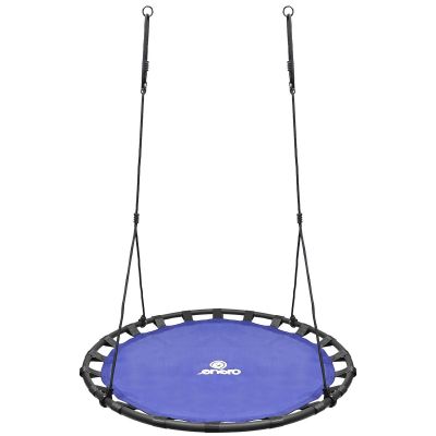19. STORK'S NEST GARDEN SWING 120CM BLUE