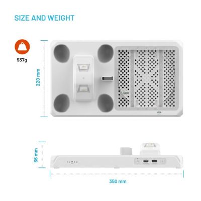 9. FIXED FIXXB-MCS-WH game console part/accessory Docking station