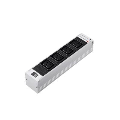 2. Rittal DK 7856.230 4-way power socket splitter Internal Black, Grey