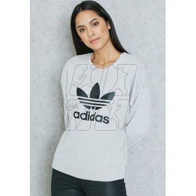 2. adidas Originals Trefoil W sweatshirt Bj8296