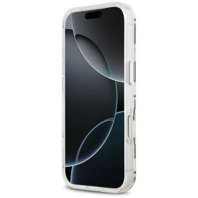 5. Karl Lagerfeld IML KL Monogram MagSafe Case for iPhone 17 Pro - White
