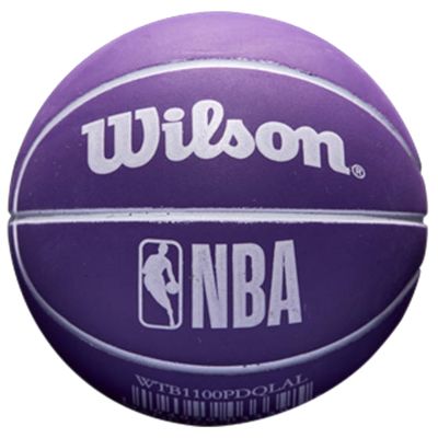 2. Wilson NBA Dribbler Los Angeles Lakers Mini Ball Basketball WTB1100PDQLAL