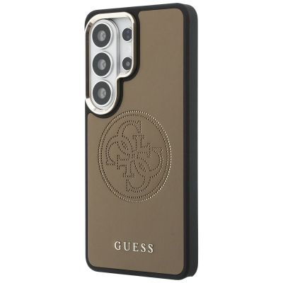 2. Guess Perforated Logo MagSafe Case for Samsung Galaxy S26 Ultra - Brown