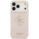 3. Guess Grained Big 4G & Stand Camera Case for iPhone 17 Pro Max - Pink