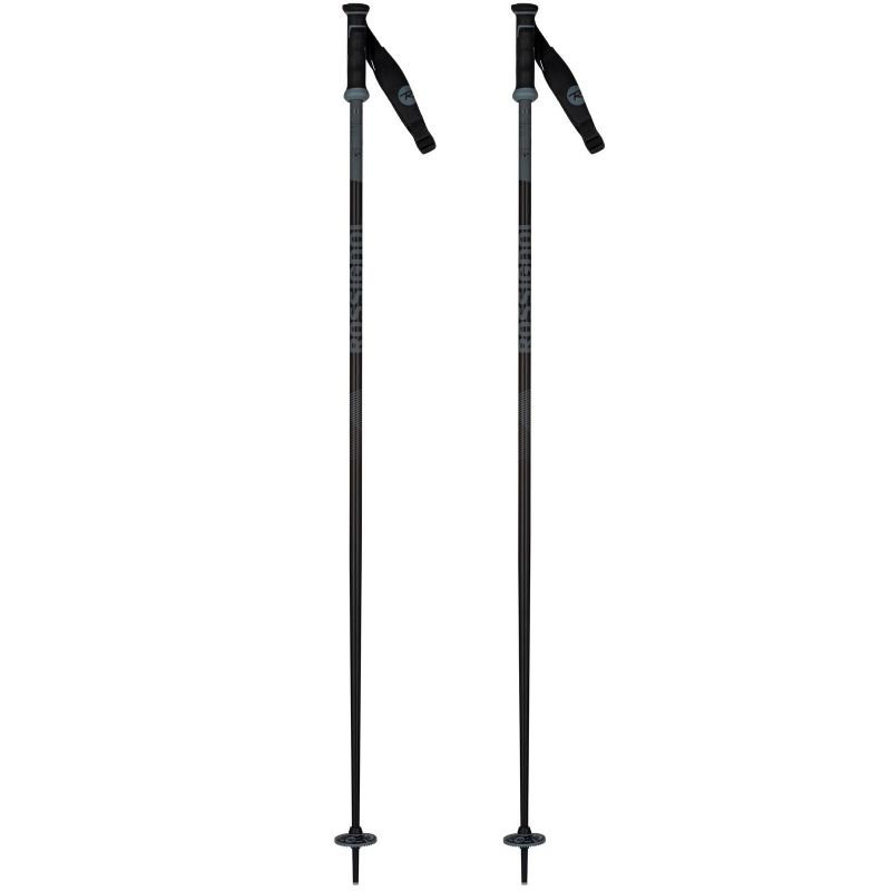 ROSSIGNOL TACTIC SAFETY Grey Ski Poles - gray/black